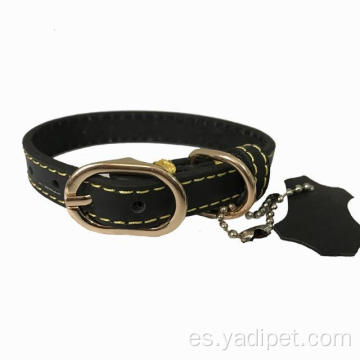 Collar con etiqueta colgante para perros